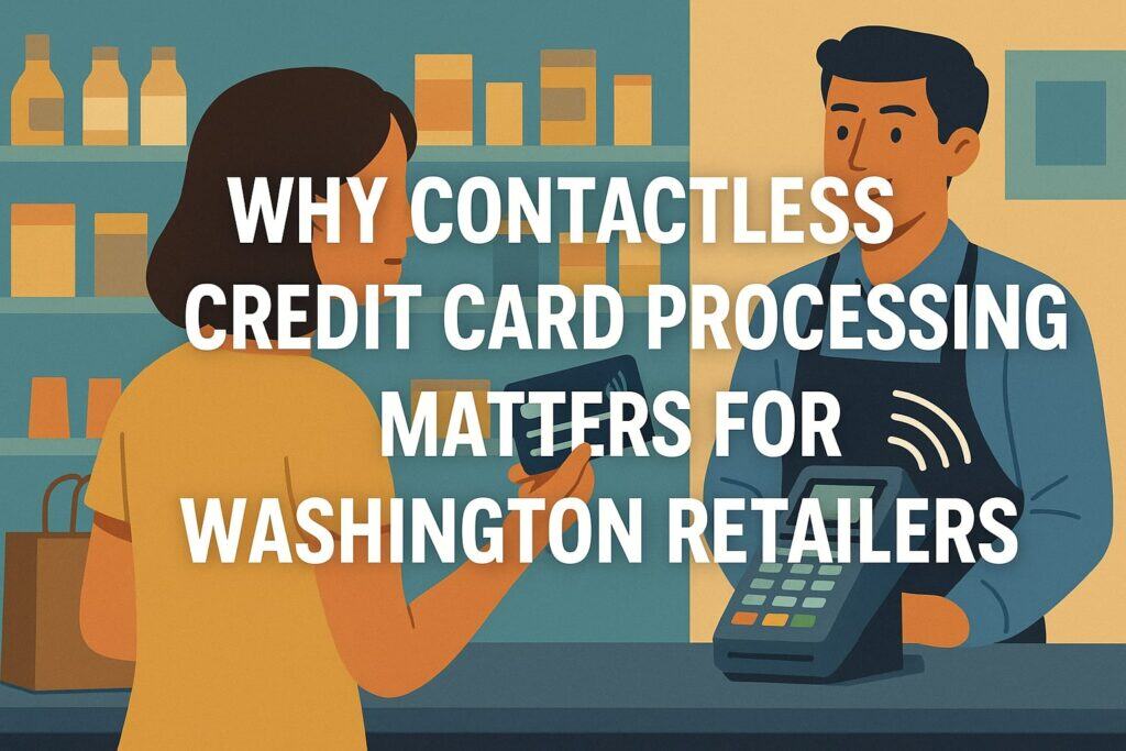 Why Contactless Credit Card Processing Matters for Washington Retailers