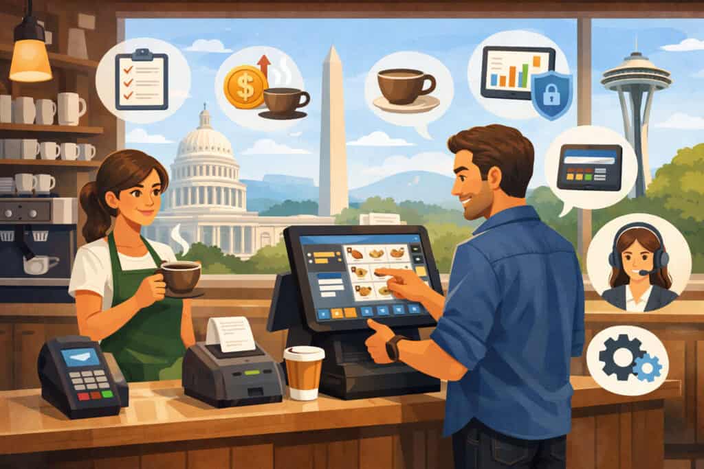 How to Choose a Coffee Shop POS System in Washington