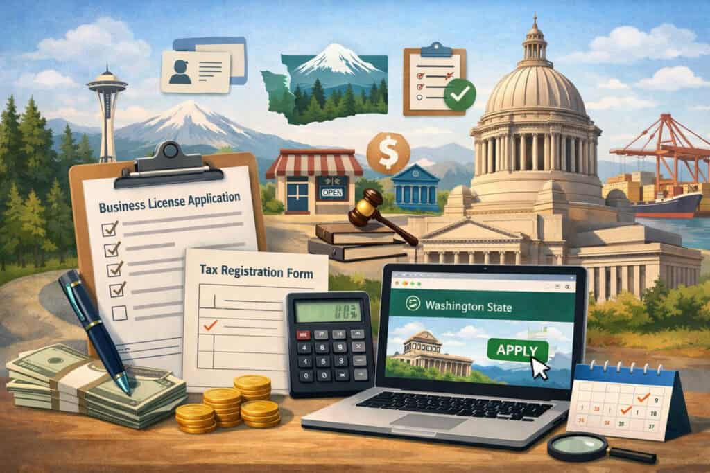Step 2: Complete Washington Business Licensing and Tax Registration Fundamentals